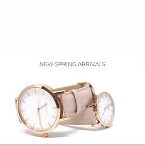 Piperwest Rose Gold/Silver Watch NEVER BEEN WORN